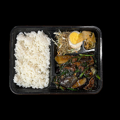 ナスと豚肉炒め