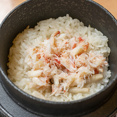 釜飯（蟹）