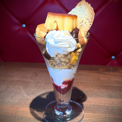 プリンアラモードパフェ