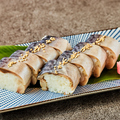 料理メニュー写真 金華サバの棒寿司
