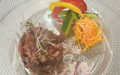 料理メニュー写真&nbsp;鹿のタルタルステーキ
