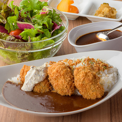 三陸産牡蠣フライカレー