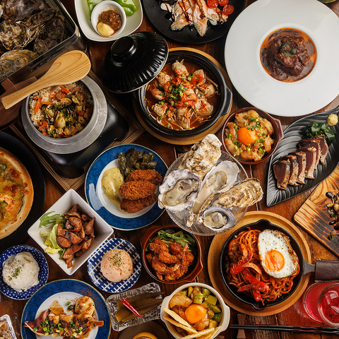 漁港から産地直送の新鮮な牡蠣をふんだんに使用した絶品牡蠣料理をご堪能ください。