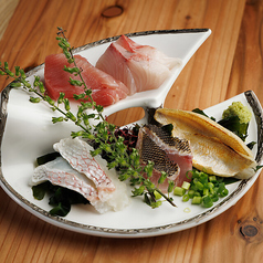 鮮魚5点盛り