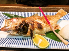 ノドグロの塩焼き
