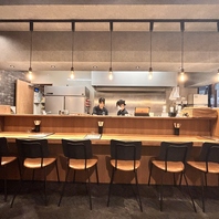 カウンターは特等席！