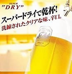 生ビール中（アサヒスーパードライ）