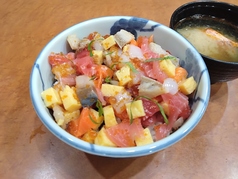 ランチ　海鮮ばらちらし