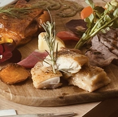 肉・肉・肉プレート (3種お肉前菜盛り合わせ)