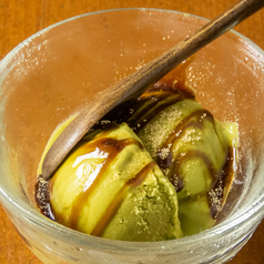黒蜜きなこ抹茶アイス