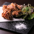 料理メニュー写真&nbsp;酒粕仕込み県産鶏の竜田揚げ(約100g)