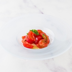 フルーツトマトの冷製カッペリーニ