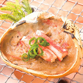 料理メニュー写真 蟹味噌甲羅焼き