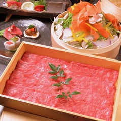創作懐石 三陸金華和牛のコース写真
