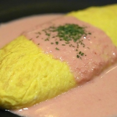 明太クリームオムレツ