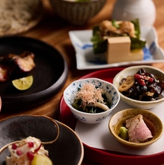 蕎麦いっこんのコース写真