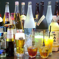 コースの飲放が大人気!!!