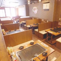 お好み焼きもんじゃ 粉や 津田沼店(お好み焼き・もんじゃ)の雰囲気