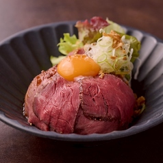 牛サーロインのローストビーフ丼
