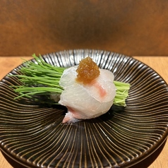 タイ芽ねぎポン酢