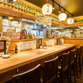 1名様でも、2名様、3名様でもカウンターでどうぞ！※写真は系列店です