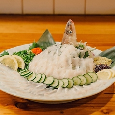 穴子活き造り