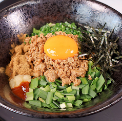 名物!辛肉まぜそば