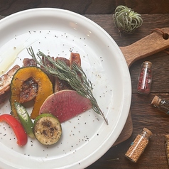 タンドリーハーブチキン＆農園野菜のグリル