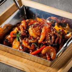 旨辛チュクミ(韓国イイダコ炒め)