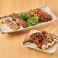 料理メニュー写真 おまかせ串焼５種盛り