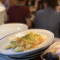 ホワイトアスパラのウェボロト トリュフ風味