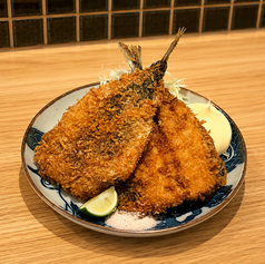 自家製イワシフライ