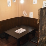居酒屋でお食事！そんな日はこちらの仕切られた半個室風のお座敷がおすすめ♪