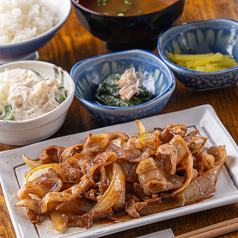 豚のしょうが焼き定食