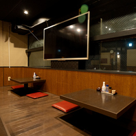 【大型TVあります！/DVD上映やスポーツ観戦等出来ます】