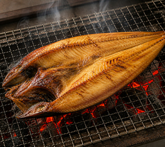 縞ホッケの炭火焼き(一尾)