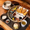 料理メニュー写真&nbsp;串揚げ御膳