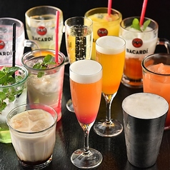 【飲み放題】種類豊富な2H単品飲み放題 1850円