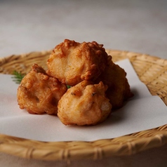 新生姜と浅蜊しぐれ煮のちぎり揚げ