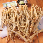 名物【ごぼ天・扇】最大級のごぼう天ぷらは498円！