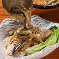 料理メニュー写真&nbsp;●三田豚と中華おこげのマーボー茄子あんかけ