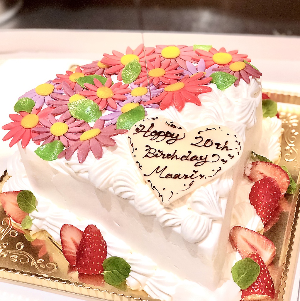 サプライズケーキ2