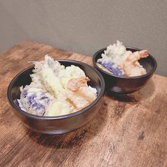 海老といろいろ野菜の天丼