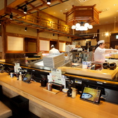 お1人様でも気軽にご利用いただけるカウンター席