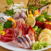 市場直送鮮魚が楽しめる【居酒屋】