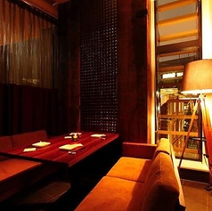 少人数様でご用意可能！しっとり半個室となっております。