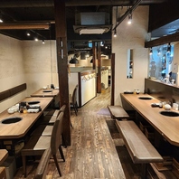 牛角最新モデルの内装店舗☆