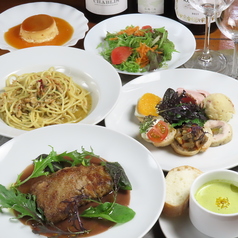 お昼から女子会♪贅沢ランチコース3,800円～