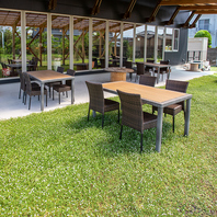 開放的で充実したテラス席で、BBQプランが楽しめます！