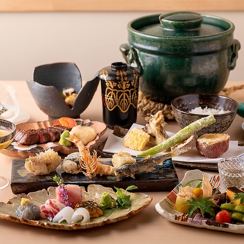 ”天ぷら懐石”　コースの愉しみの写真